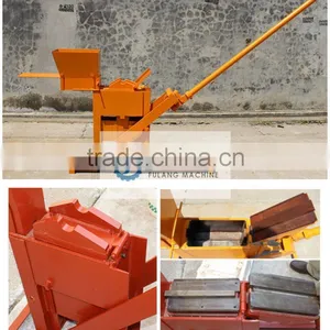 Great Small Manual Interlocking Brick Machine /rammed Earth House Plans FL1-40 thumbnail-3