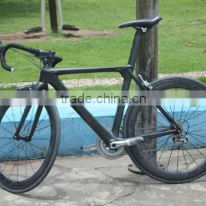 700c Carbon Complete Road Bike, Aerodynamic Carbon Bike Bicycle A1 thumbnail-1