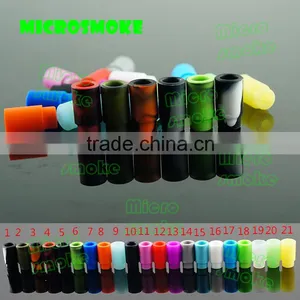 Disposable Rubber 510 Drip Tips Colored Silicone Test Tip for E-cig Vaporizers Tank 510 Mouthpiece Wrapped Drip Tip Tester thumbnail-1