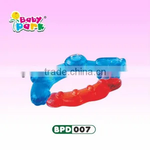 Colorful Hot Sale High Quality Silicone Baby Teether 2015 thumbnail-1
