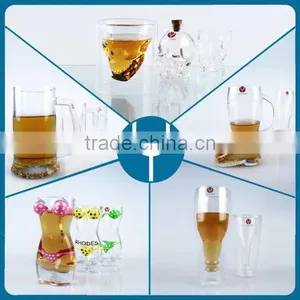 Double Wall Glass Cup Beer Glass thumbnail-1