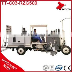 Big Driving Screeding Thermoplastic Road Line Marking Machine for Highway thumbnail-1