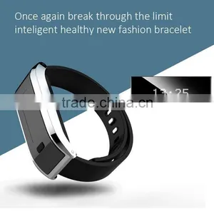 OLED Time Display Remote Camera Pedometer Stopwatch Health Bracelet thumbnail-1