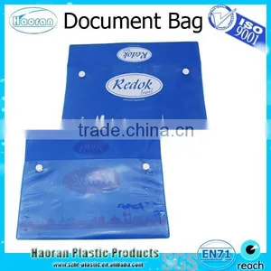Clear Plastic Envelop Button Bag thumbnail-3