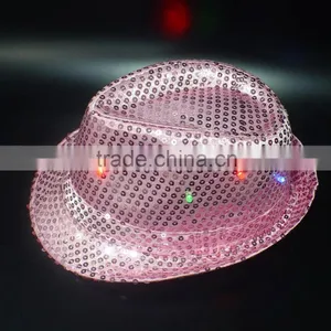 Light Up Hat With Sequin thumbnail-6