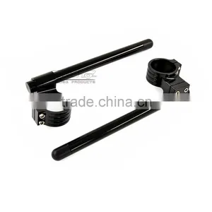 BJ-COHB-033B High Quality 33mm Raiser CNC Aluminum Motorbike Clip On Handlebars For Honda CB-450SC thumbnail-2