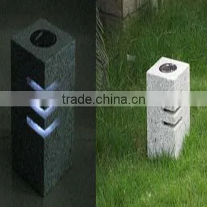 Stone Garden Lamp,granite Solar Lamp,solar Garden Alarm thumbnail-1