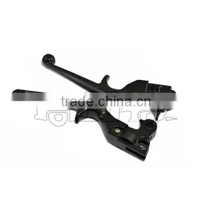 BJ-LS241-021 Custom Black Motorcycle Clutch Levers for 1996-2010 FLSTN DELUXE thumbnail-2