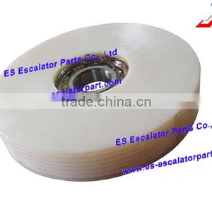 XAA456C , Handrail Roller , OTI Escalator Parts , Escalator Handrail Roller for OTI thumbnail-1