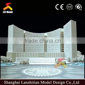 Real Estate College Building Model Making by China Factory thumbnail-1