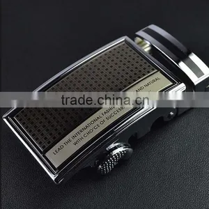 Men's Genuine Leather Belt With Auto Lock Buckle thumbnail-1