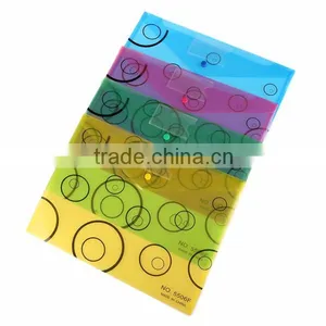 2015 Wholesale Stationery New Fashion A4 Pocket Folder, File Cover, Clear Plastic Pockets thumbnail-2
