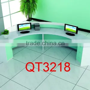 High Quality Half Round Reception Desk Factory Sell Directly QT3218 thumbnail-2