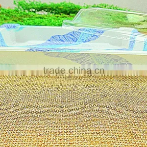 OPS Plastic Disposable Embossing Sushi Box Container Tray With Clear Lid thumbnail-3