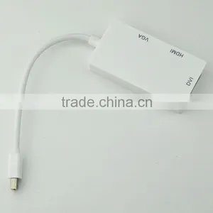 High Speed Mini dp to Hdmi Vga Converter With Audio Video Transmission thumbnail-4