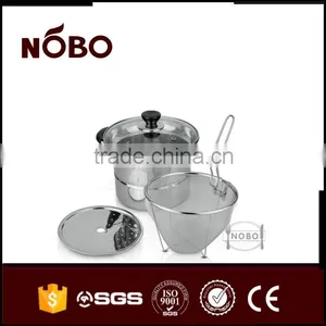 NOBO Capsule Bottom Stainless Steel Stock Pot thumbnail-4