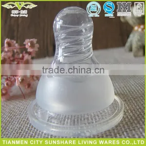 New Products Baby Nipple, Standard Silicone Baby Nipples for Baby Feeding Bottles thumbnail-2