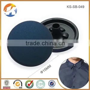 Dark Blue Decorative Metal Snap Buttons For Clothing thumbnail-1