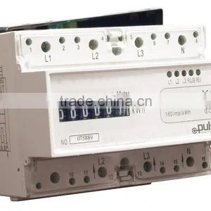 Three Phase Din Rail Type Multifunction Energy Meter/kWh Meter thumbnail-1