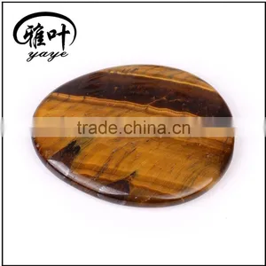 Bulk Wholesale Yellow Tiger Eye Gems Stones Worry Stones for Body Therapy thumbnail-4