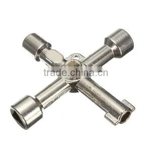 4 Way Cross Key Wrench Spanner for Electric Gas Cupboard Meter Box Radiator AR-102 thumbnail-4