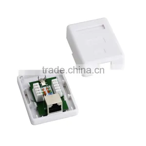 Cheap Price Single Port Cat5e RJ45 STP Surface Mount Box thumbnail-1