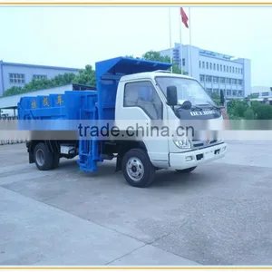 Foton 4x2 Small Self-loading Garbage Truck thumbnail-1
