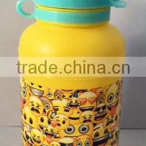 Plastic Water Bottle With Emoj thumbnail-3