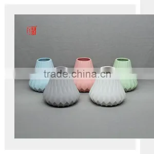 High Taste Life Style Color Clay Ceramics Flower Vase for Home Decor thumbnail-2