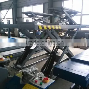 Double Scissor Wheel Alignment Car Lift for Sale With High Quality thumbnail-1