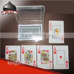 High End Poker Poker Cards Plastic With Custom Logo thumbnail-4