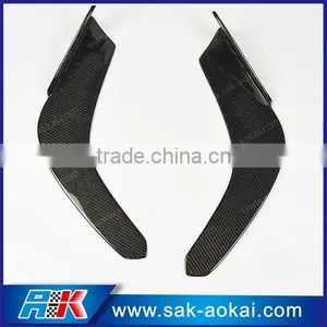Universal Car Front Bumper Lip Spoiler Carbon Fiber Front Spoiler(pair) thumbnail-1