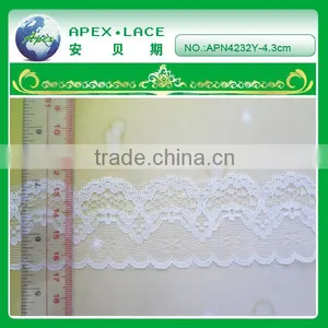 APN4232Y-4.3cm Lace Yard Goods High Quality 5 Yards thumbnail-1