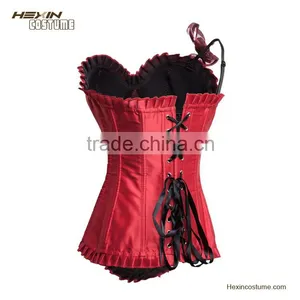 Floral Elegant Strap Open Hot Red Sex Women Photo Corset thumbnail-2