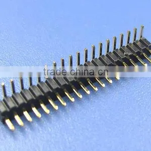 Single Row 1.0mm Pitch Right Angle Pin Header thumbnail-2