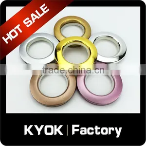 Experienced Curtain Rod Supplier KYOK Factory, Good Price Wholesale Curtain Rod Accessory, Coffee Resin Finial Aluminum Bracket thumbnail-6