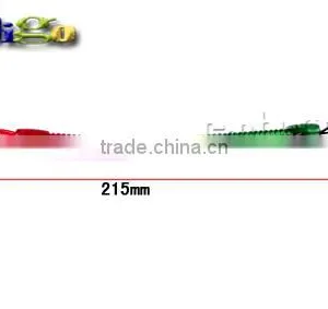 8-1/2"(215mm) Mix Color Expandable Coil With Metal Hook for Mobile Phone Straps #FLQ062B(Mix-s) thumbnail-2