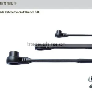 High Quality 40#cr Steel One Head Ratchet Socket Wrench Spanner With DIN Standard and Die Forged thumbnail-4