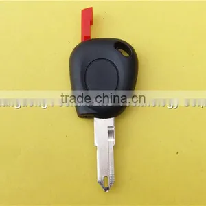 Replacement One Button Remote Key Fob Blank for RENAULT With Light and Red Plug thumbnail-2