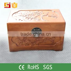 High Quality Solid Wooden Jewlery Box With Key Lock thumbnail-2