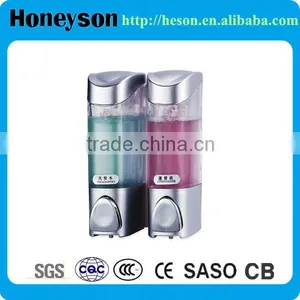 Hotel Bathroom Wall Mount Clear Liquid Soap Dispenser thumbnail-3