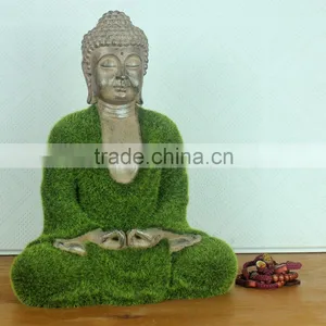 Home Indoor Tabletop Decorative Meditating Bronze Gautam Buddha Statue thumbnail-5