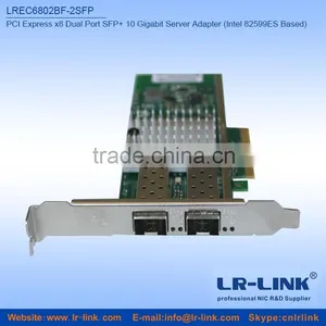 LR-LINK Intel 82599es PCIE x8 10Gbps 10Gbe 2 SFP+ Port Fiber Optical 10g Ethernet Network Card Compatible X520-SR2 X520-DA2 thumbnail-3