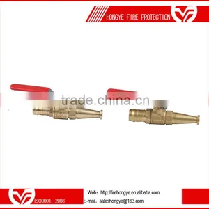 HY002-020-00 Fire Hose Reel Jet Spray Nozzle,ball Valve Nozzle thumbnail-1