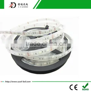 CE/RoHs Waterproof RGB IP67 LED Light Strip 12W/M SMD 5050 Flexible Battery Powered LED Strip Light Wholesale thumbnail-1
