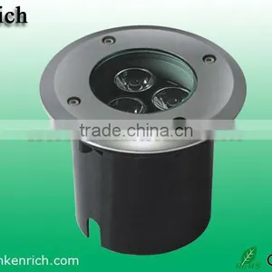 Green 3w Waterproof LED Inground Light thumbnail-1