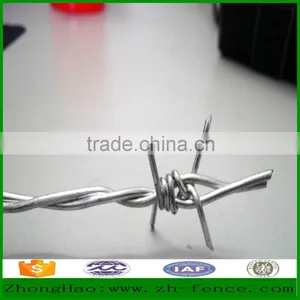 Hot Dipped Galvanized PVC Coated High Quality Barbed Wire Fence thumbnail-5