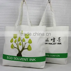 Custom Printed Eco Canvas Material Shopping Bags thumbnail-1