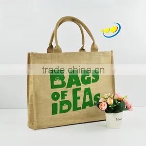 Fashion Shopping Jute Bag Multi-purpose Storage Bag thumbnail-2