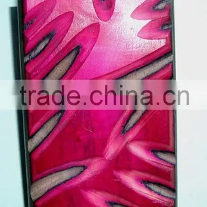 Designed Coloured Wood Dug Out Pipe thumbnail-2